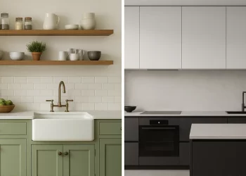 מטבח כפרי או מודרני